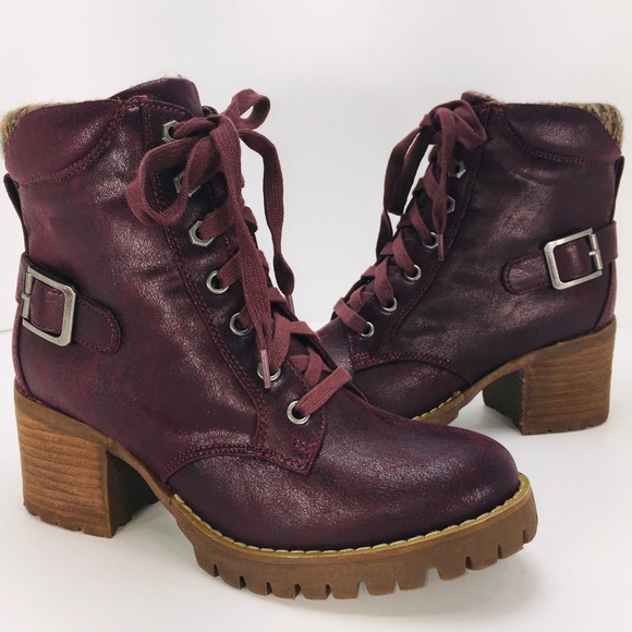 Carlos Santana Shoes - Carlos Santana Gibson Wine Women's Ankle Boot